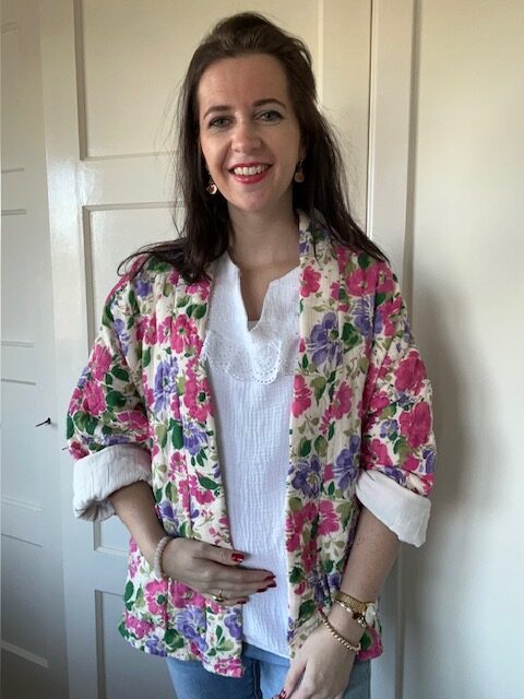 Bloemen jasje = Kimono met bloemenprint Stylefever
