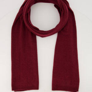 Bordeaux rode damessjaal burgundy Stylefever