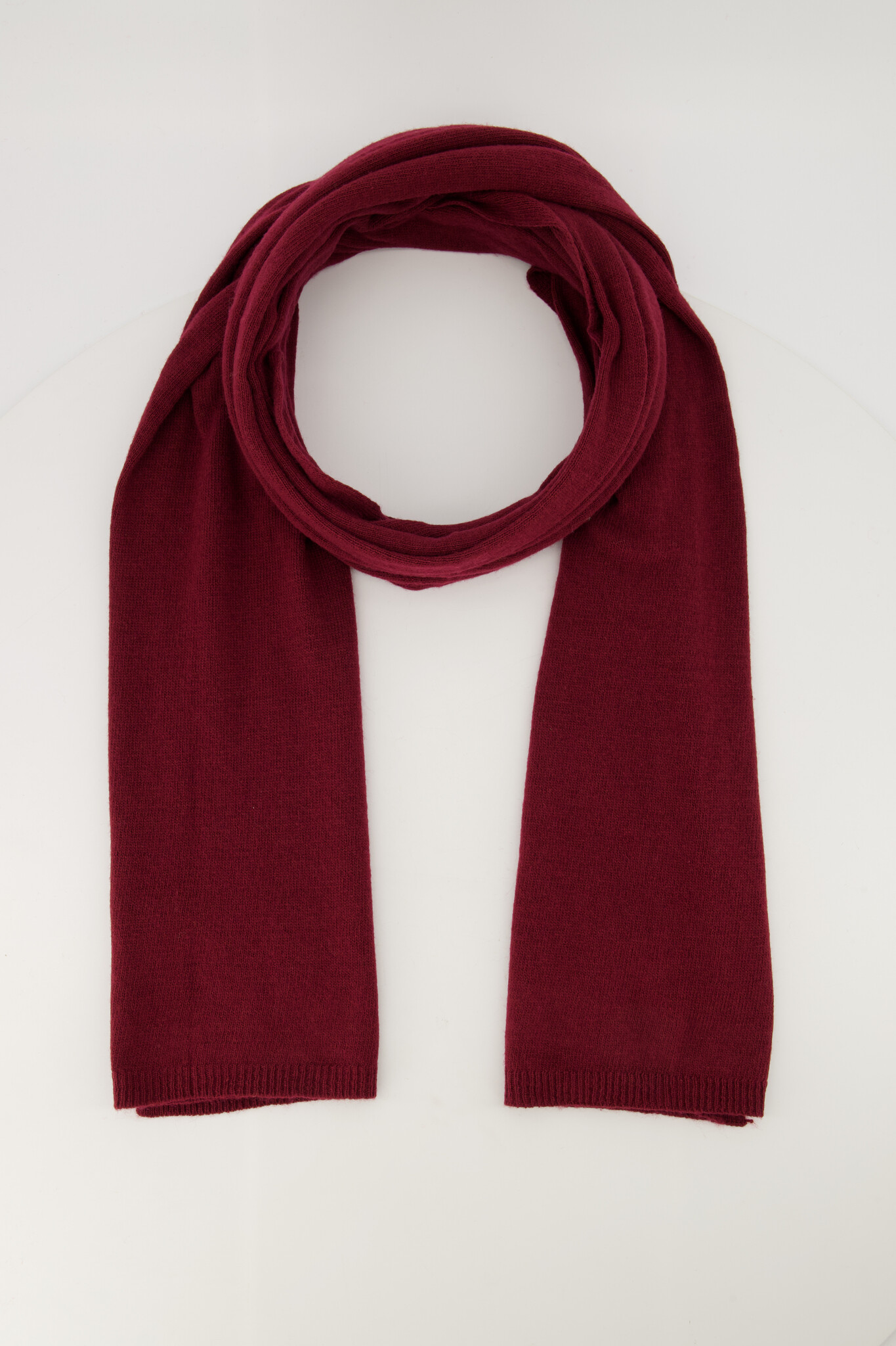 Bordeaux rode dames sjaal 1 Bordeaux rode damessjaal burgundy Stylefever