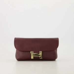 Bordeaux leren damestas crossbody Stylefever