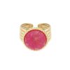 Roze statement ring Stylefever