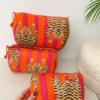 Roze oranje toilettas tijger Stylefever