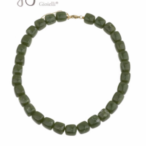 Groene kralen ketting By Jam Gioielli
