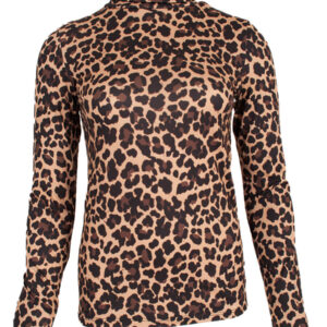 Panterprint col bruin Azzurro mode