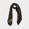 Bruine paisley print sjaal 5 Bruine paisley print sjaal Stylefever