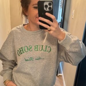 Grijze Soho sweater Azzurro Mode