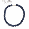 Blauwe kralen ketting By Jam 5 Blauwe kralen ketting By Jam Gioielli