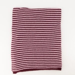 Online dames boutique met hippe en betaalbare damesmode & accessoires 6 Alternative view of Roze gestreepte damessjaal