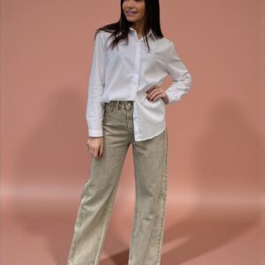 Witte basic dames blouse Stylefever