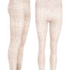 Leopard stretch broek Azzurro Mode Stylefever