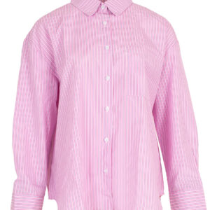 Roze gestreepte blouse Azzurro mode