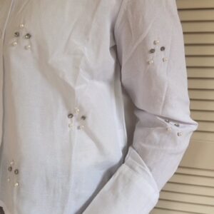 WItte damesblouse Azzurro
