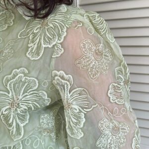 Damesblouse lichtgroen Azzurro mode