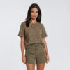 Bruin panterprint truitje Stylefever