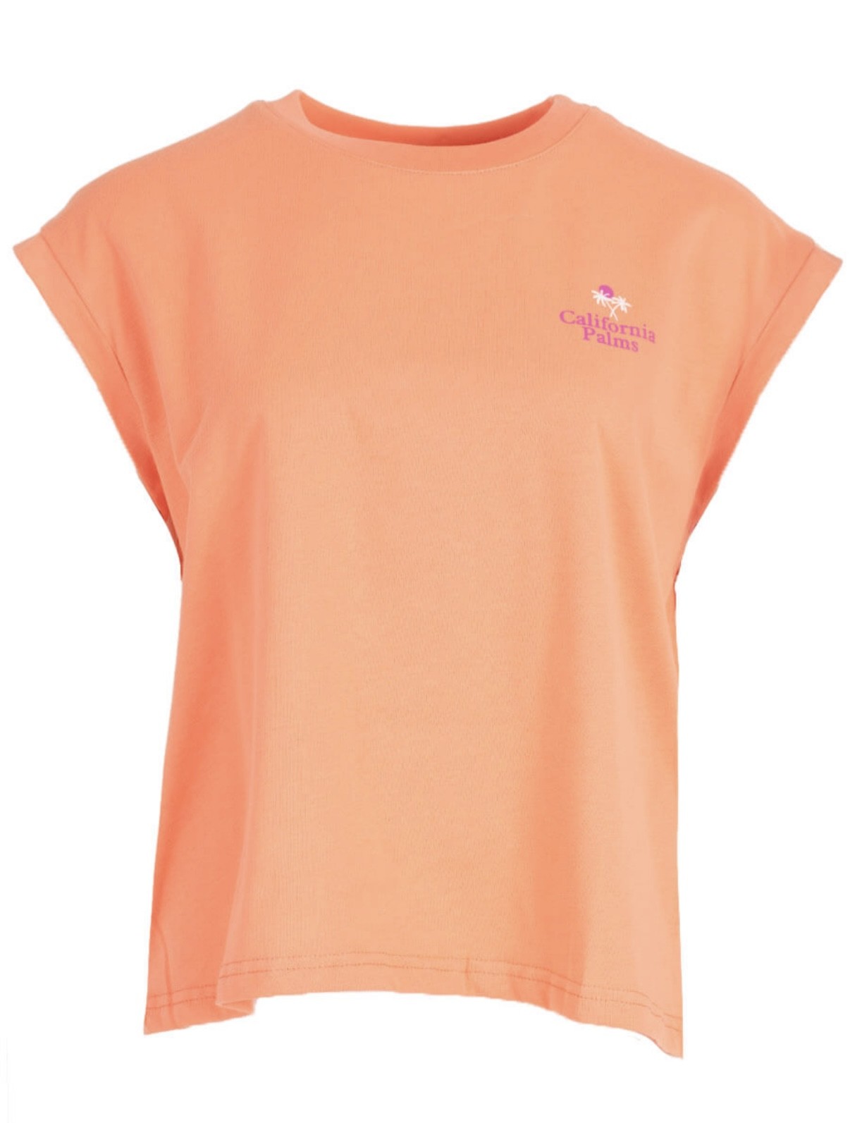 Oranje damesshirt Azzurro 2 Oranje damesshirt Azzurro - Afbeelding 2