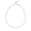 Witte kralen ketting 2 Witte kralen ketting Stylefever