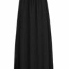 Zwarte lange rok Azzurro Mode 2 Zwarte lange damesrok Azzurro Mode