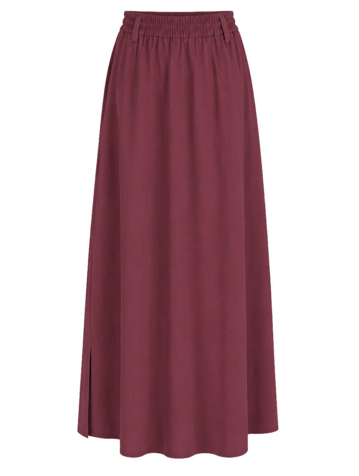 Bordeaux rok Azzurro 1 lange bordeaux rok Azzurro Mode