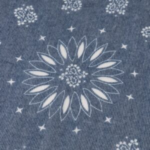 Donkerblauw damessjaaltje paisley print Stylefever