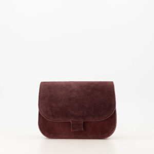 Bordeaux suede crossbody tas 5 Bordeaux suede crossbody tas - Afbeelding 3